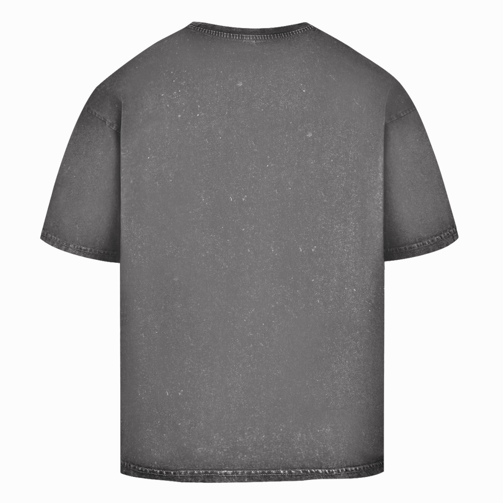 Oversize Washed T-Shirt weiss