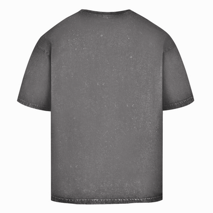 Oversize Washed T-Shirt weiss